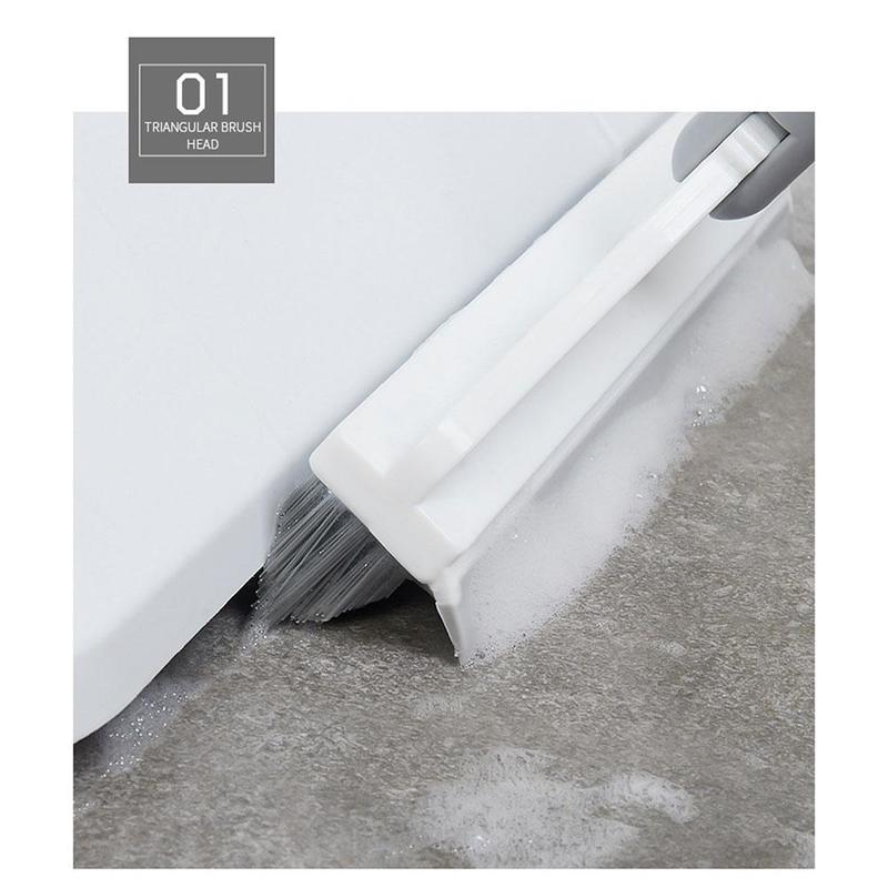 Sani360 Rotating Bathroom Kitchen Floor Crevice Cleaning Brush