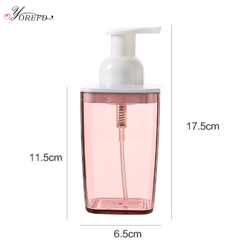 OYOREFD 420ml Transparent Foam Pump Bottles